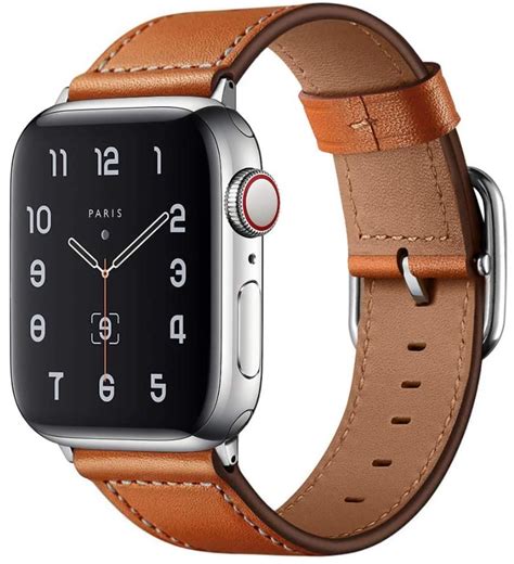 leather iphone watch band|leather apple watch bands men's.